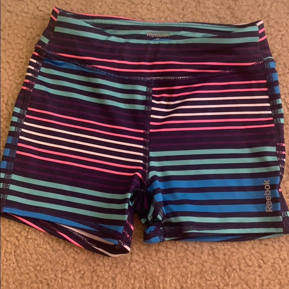 Girls Reebok compression bike shorts- size S(8-10)